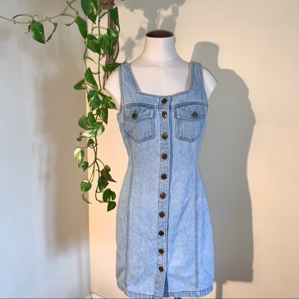 Denim Mini Dress